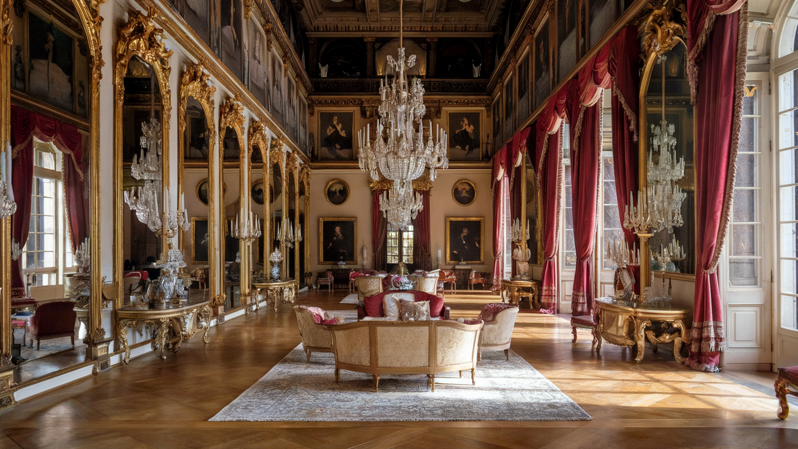 Baroque Palace Interior