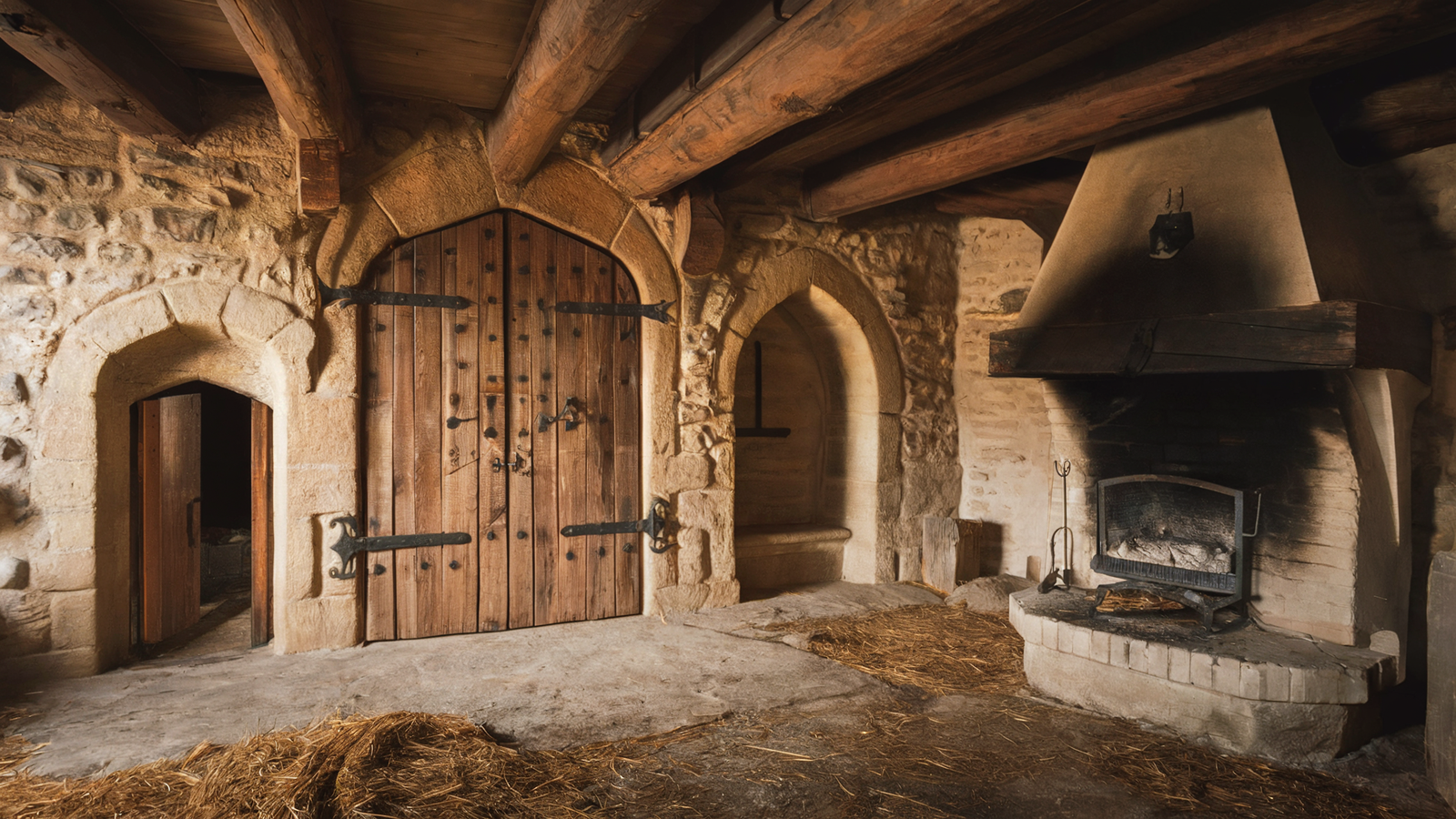 Medieval fortresses Interior