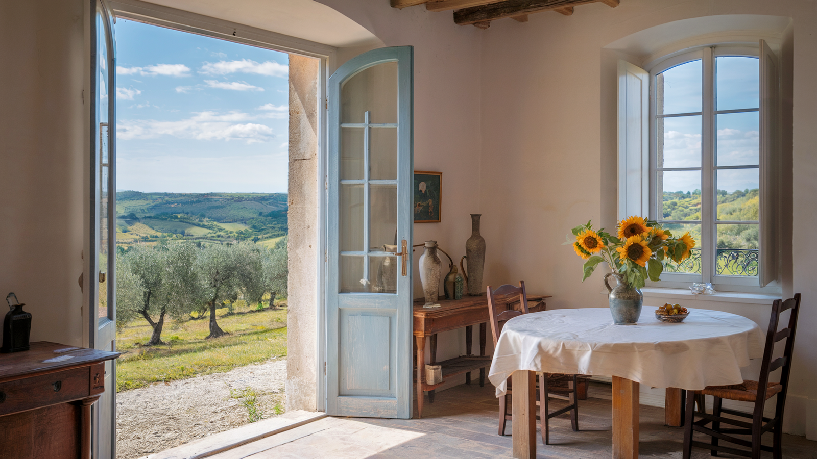 Rustic Provençal Chateaux Interior