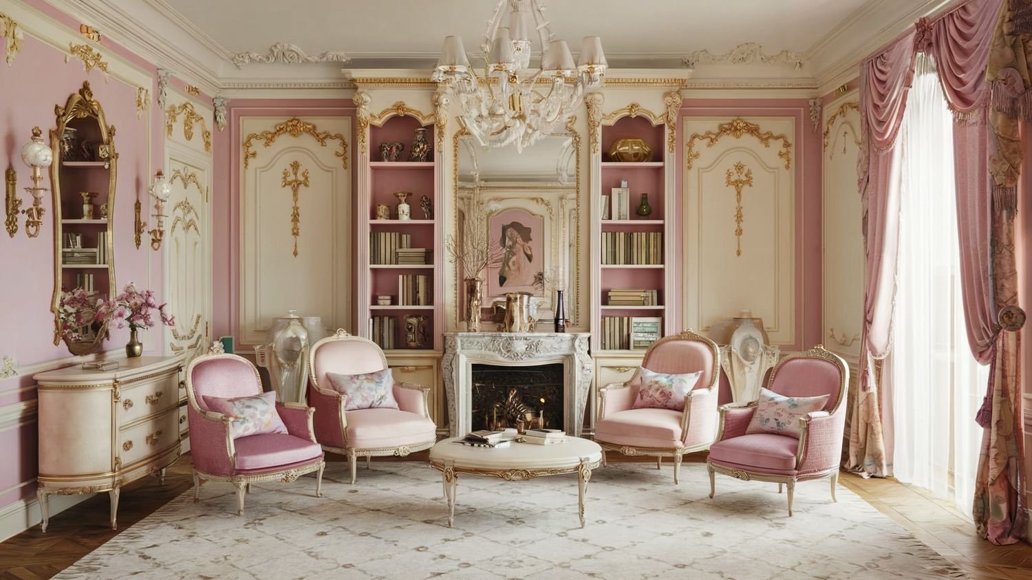 Rococo Chateaux interior